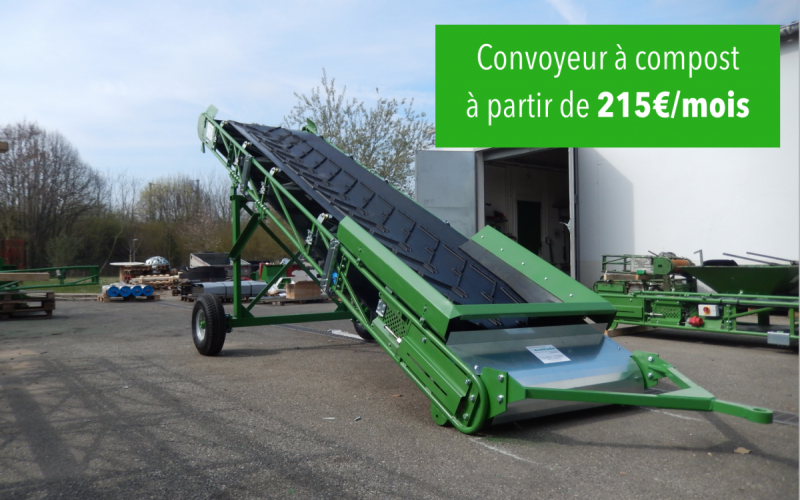 Compost conveyor as of 215 € / month