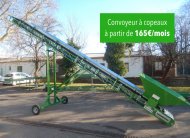 Wood chips conveyor as for 165 € / month