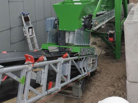 Convoyeur extracteur à bande Manuextract de Tecnitude