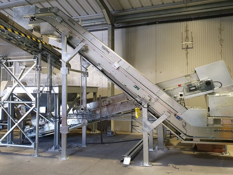 Convoyeur Manuplat à double inflexion par Tecnitude